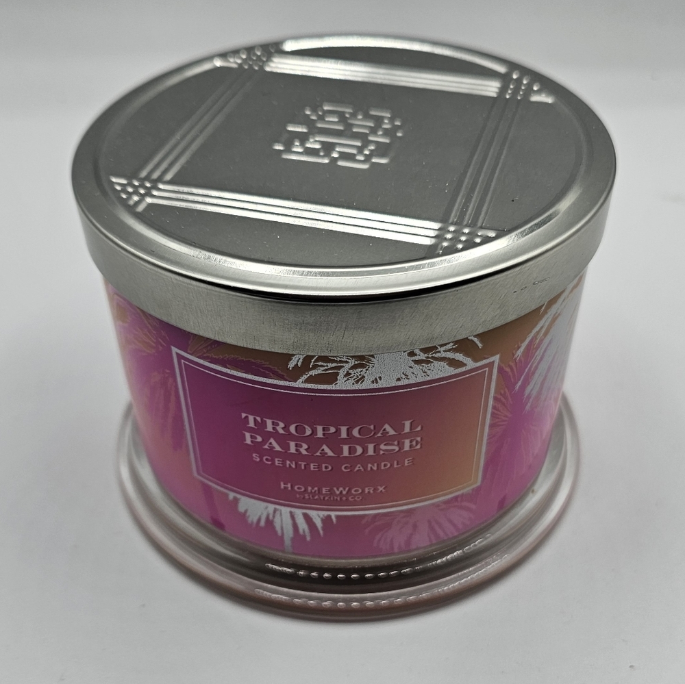Homeworx by Slaktin & Co. Tropical Paradise 3 Wick Candle